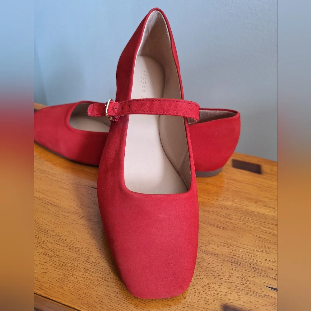 Copper Key Mary Jane Red Style  Shoes 7M - Picture 6 of 10
